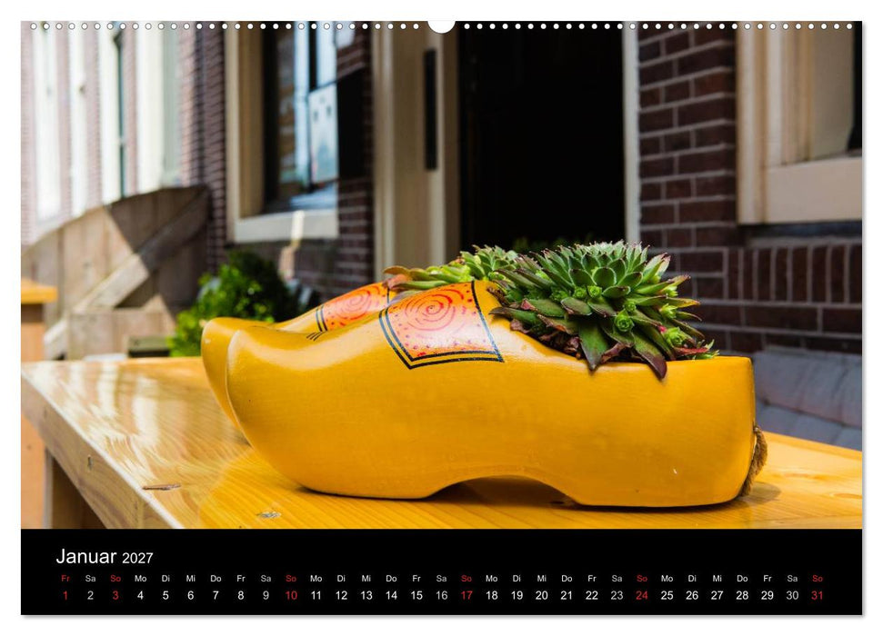 Ein fotografischer Streifzug durch Holland (CALVENDO Wandkalender 2027)