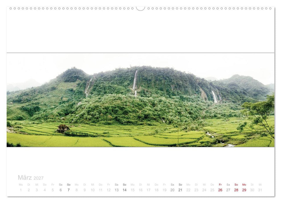 Vietnam Panorama (CALVENDO Premium Wandkalender 2027)