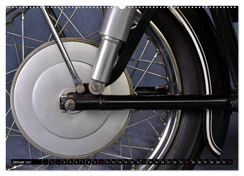 BMW R69S (CALVENDO Premium Wandkalender 2027)