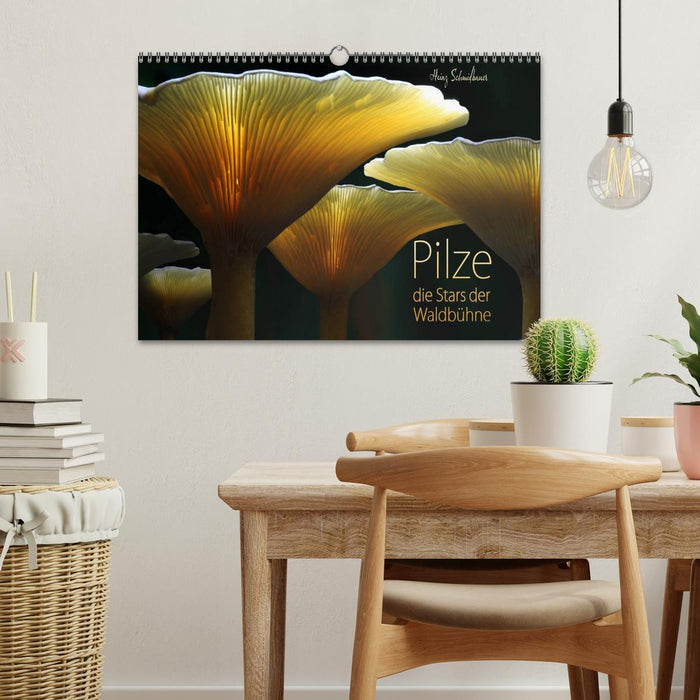 Pilze - die Stars der Waldbühne (CALVENDO Wandkalender 2027)