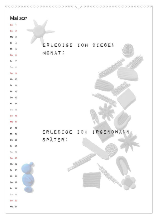 Projekte und Ideen planen (CALVENDO Wandkalender 2027)