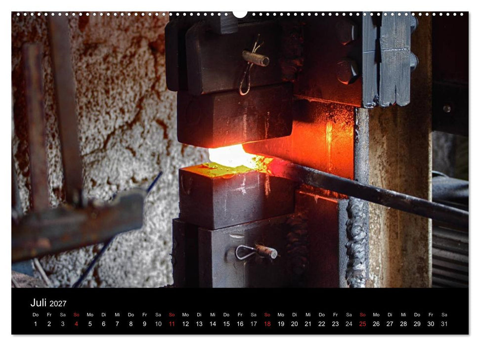 Alte Handwerkskunst Messerschmied (CALVENDO Premium Wandkalender 2027)