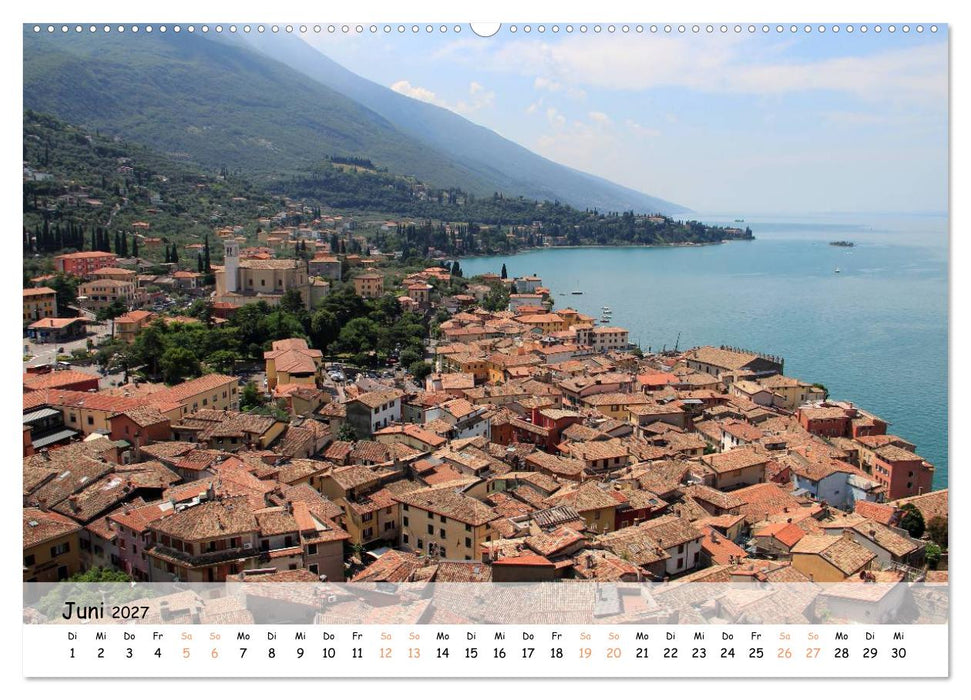 Nördlicher Gardasee - Die Regionen um Limone und Malcesine (CALVENDO Premium Wandkalender 2027)