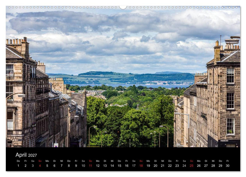 Faszination Edinburgh (CALVENDO Premium Wandkalender 2027)