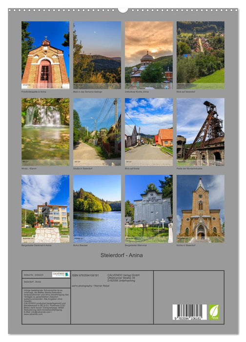 Steierdorf - Anina (CALVENDO Premium Wandkalender 2027)