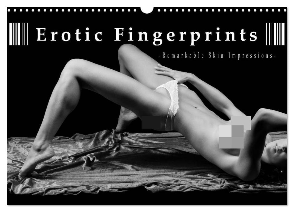 Erotic Fingerprints – Remarkable Skin Impressions (CALVENDO Monthly Calendar 2027)