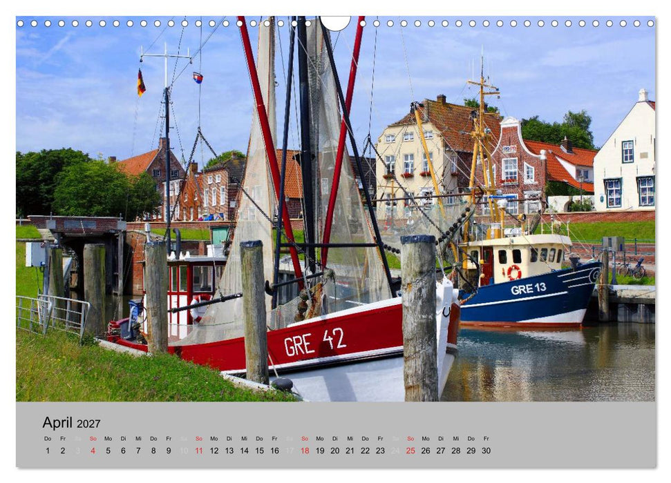 Ostfriesland an der Nordseeküste (CALVENDO Wandkalender 2027)