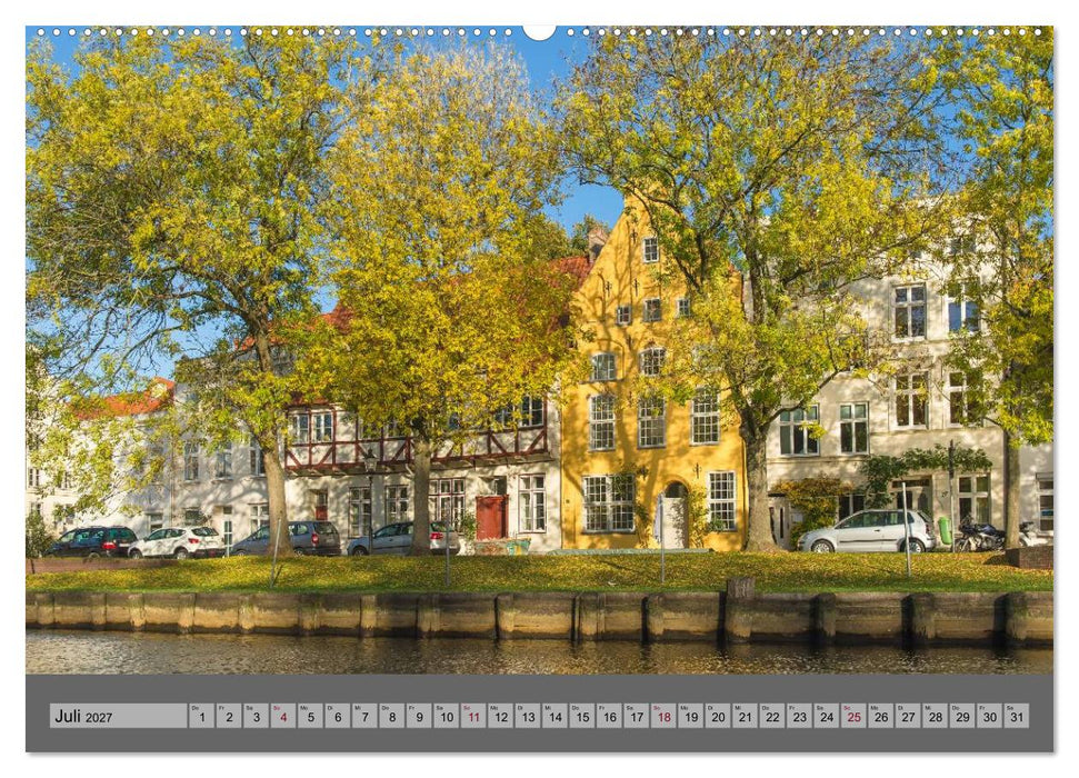 Ansichten der Lübecker Altstadtinsel (CALVENDO Premium Wandkalender 2027)