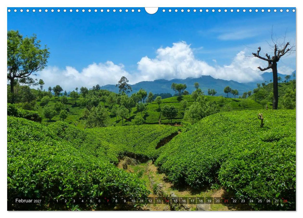 Sri Lanka - Eine Bilder-Reise (CALVENDO Wandkalender 2027)