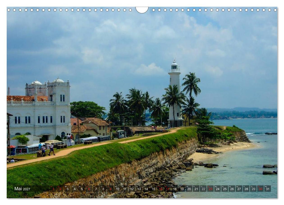 Sri Lanka - Eine Bilder-Reise (CALVENDO Wandkalender 2027)