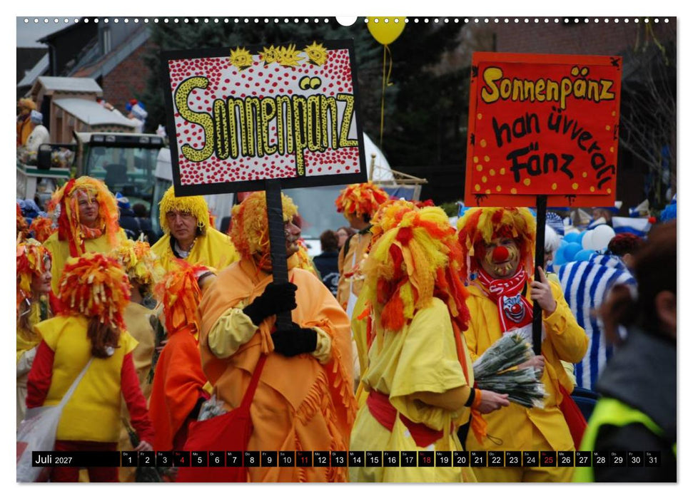 Kölner Karneval - das ganze Jahr! (CALVENDO Premium Wandkalender 2027)