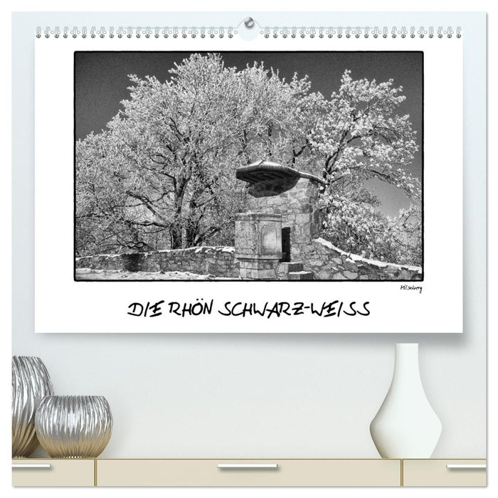 RHÖN SCHWARZ-WEISS (CALVENDO Premium Wandkalender 2027)