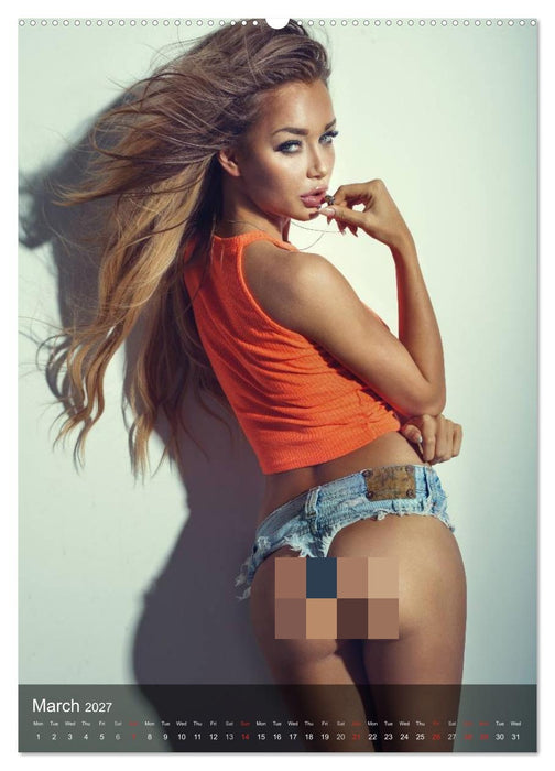 Erotica. Hot Girls and Summer Feelings (CALVENDO Premium-Calendar 2027)