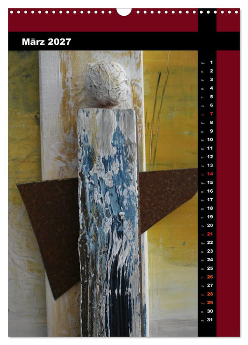 Farbenfrohe Engel (CALVENDO Wandkalender 2027)