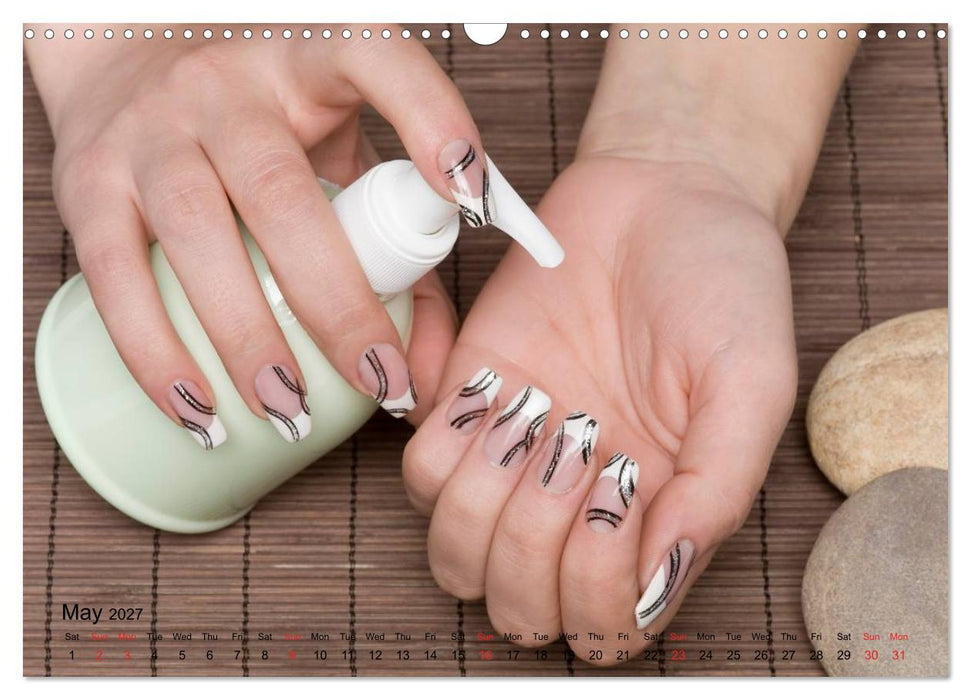 Transient Art – Nail Art Episode 1 (CALVENDO Monthly Calendar 2027)