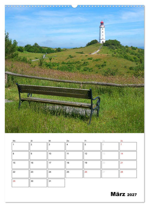 Rügen und Hiddensee - Bilder eines Sommers / Planer (CALVENDO Wandkalender 2027)