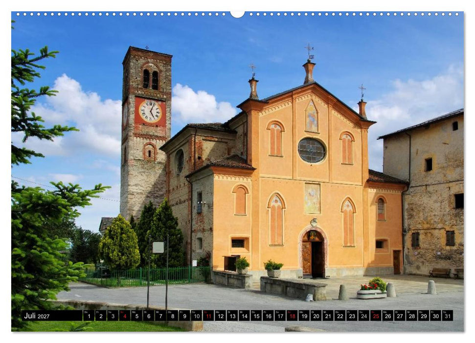 Piemont (CALVENDO Premium Wandkalender 2027)