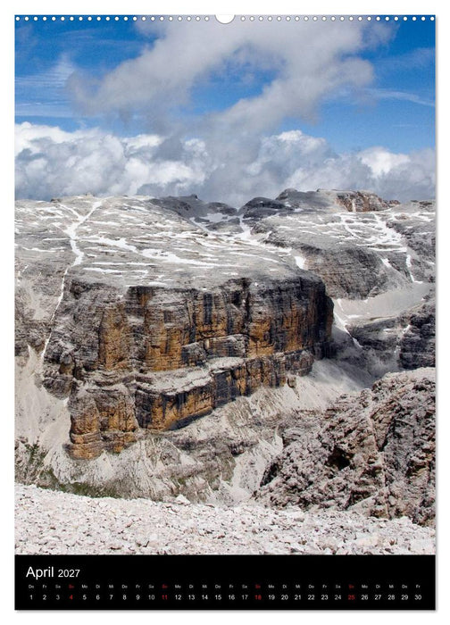 Dolomiten – Eine Gipfelparade (CALVENDO Premium Wandkalender 2027)