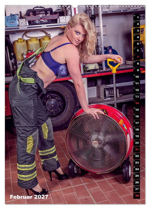 Feuerwehrkalender 2027 (CALVENDO Wandkalender 2027)