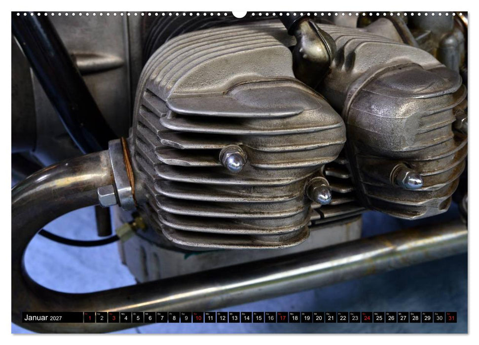 Zündapp KS 601 (CALVENDO Premium Wandkalender 2027)
