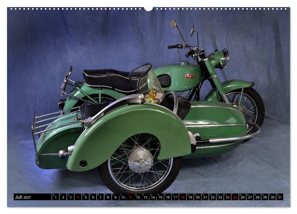 Zündapp KS 601 (CALVENDO Premium Wandkalender 2027)