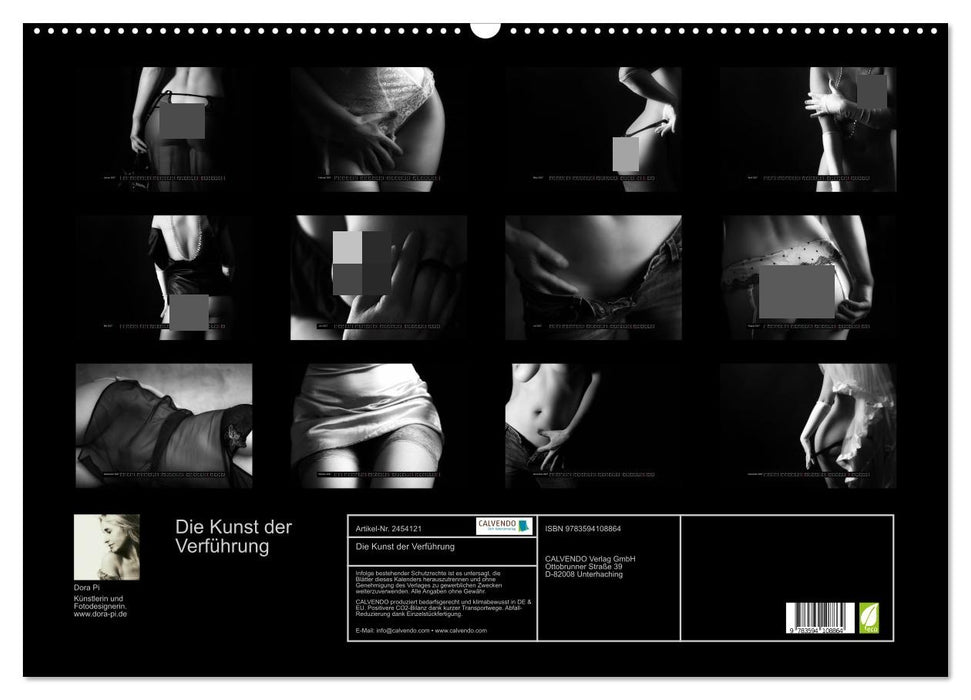 Die Kunst der Verführung (CALVENDO Wandkalender 2027)