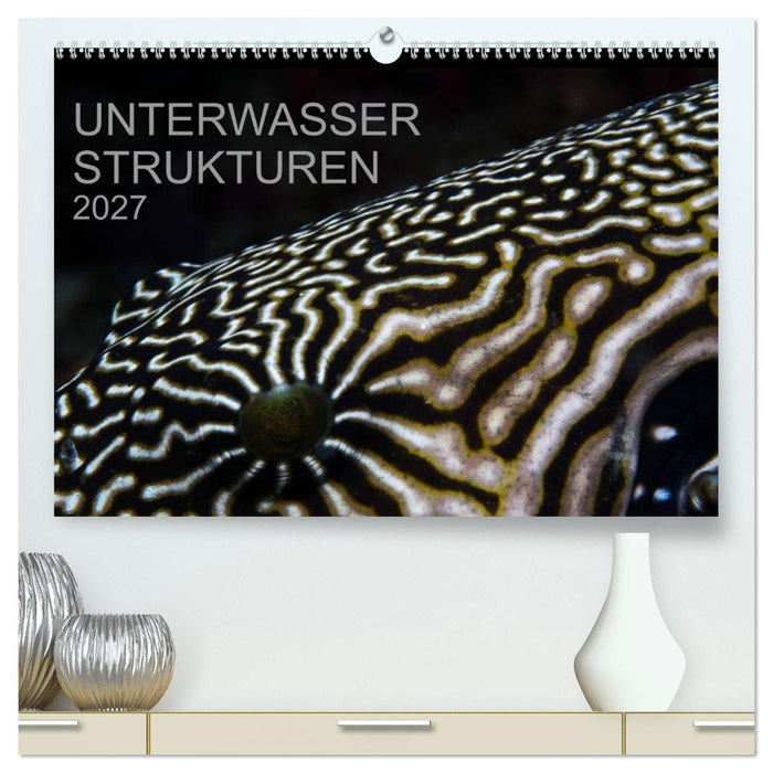 Unterwasser Strukuren (CALVENDO Premium Wandkalender 2027)