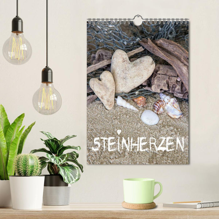 Steinherzen 2027 (CALVENDO Wandkalender 2027)
