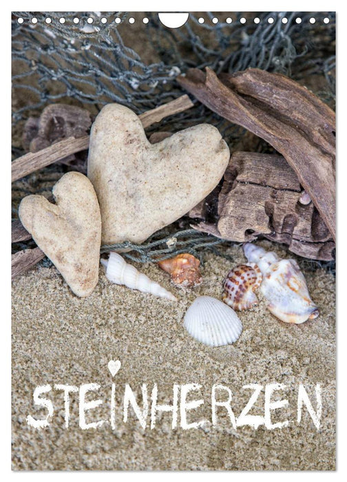Steinherzen 2027 (CALVENDO Wandkalender 2027)