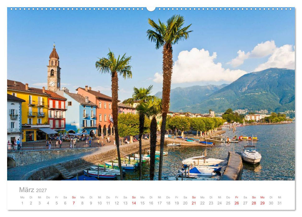 TESSIN Werner Dieterich (CALVENDO Wandkalender 2027)