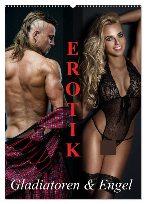 Erotik - Gladiatoren und Engel (CALVENDO Wandkalender 2027)