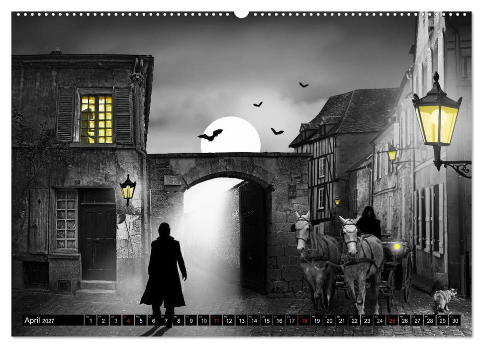 Mystische Vollmondnächte (CALVENDO Wandkalender 2027)