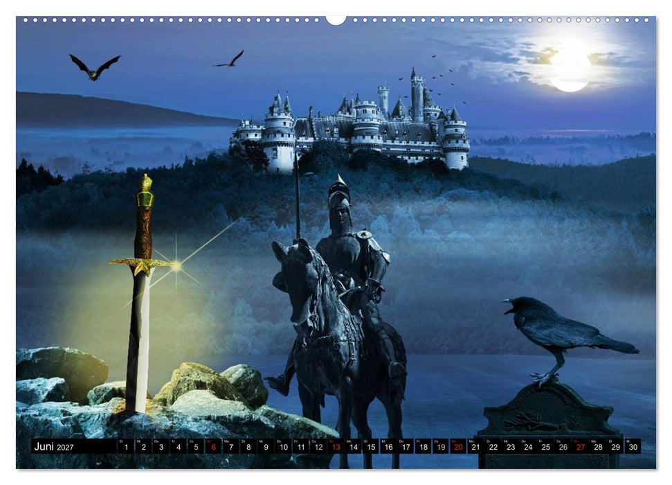 Mystische Vollmondnächte (CALVENDO Wandkalender 2027)