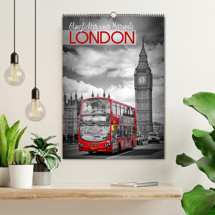 Glanzlichter einer Metropole LONDON (CALVENDO Wandkalender 2027)