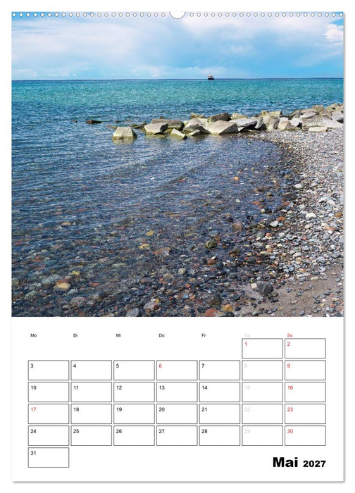 Rügen und Hiddensee - Bilder eines Sommers / Planer (CALVENDO Premium Wandkalender 2027)