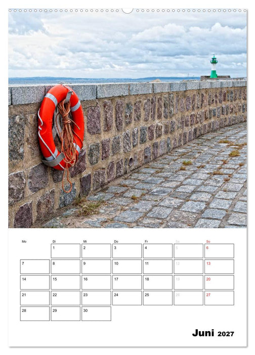 Rügen und Hiddensee - Bilder eines Sommers / Planer (CALVENDO Premium Wandkalender 2027)