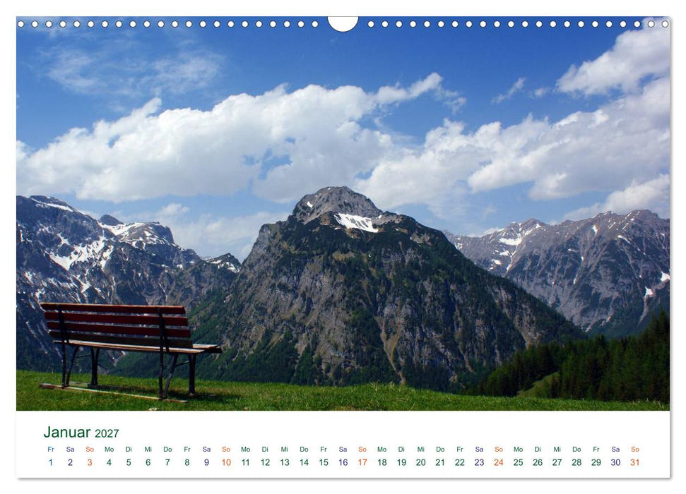Tirol – Rund um den Achensee (CALVENDO Wandkalender 2027)