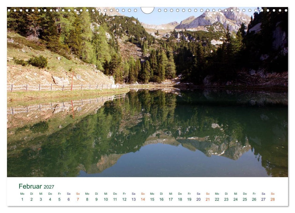 Tirol – Rund um den Achensee (CALVENDO Wandkalender 2027)