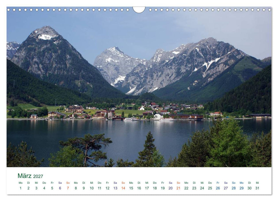 Tirol – Rund um den Achensee (CALVENDO Wandkalender 2027)
