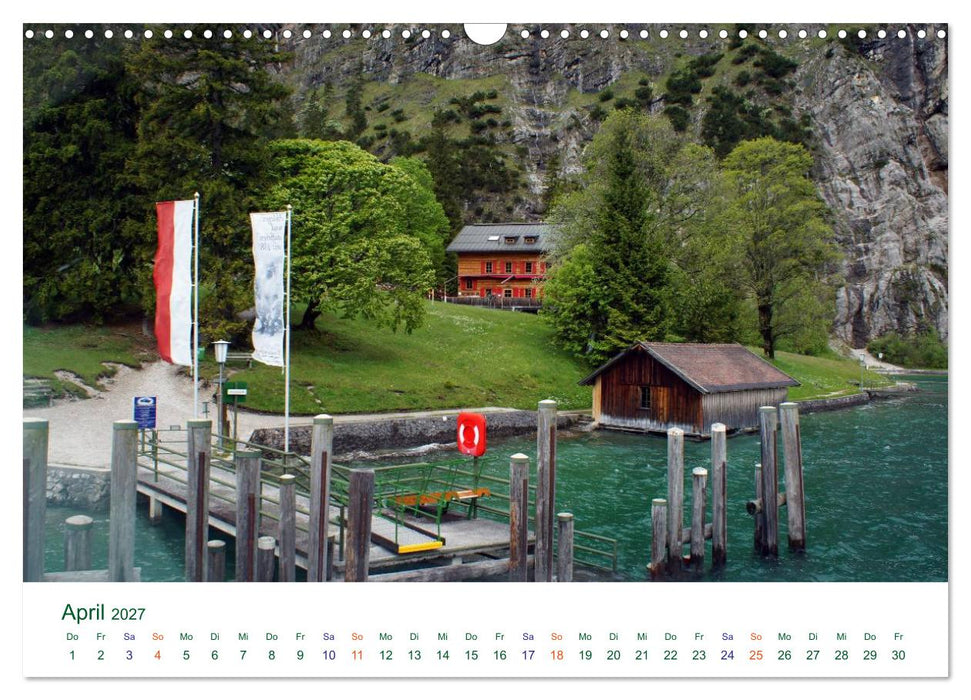 Tirol – Rund um den Achensee (CALVENDO Wandkalender 2027)