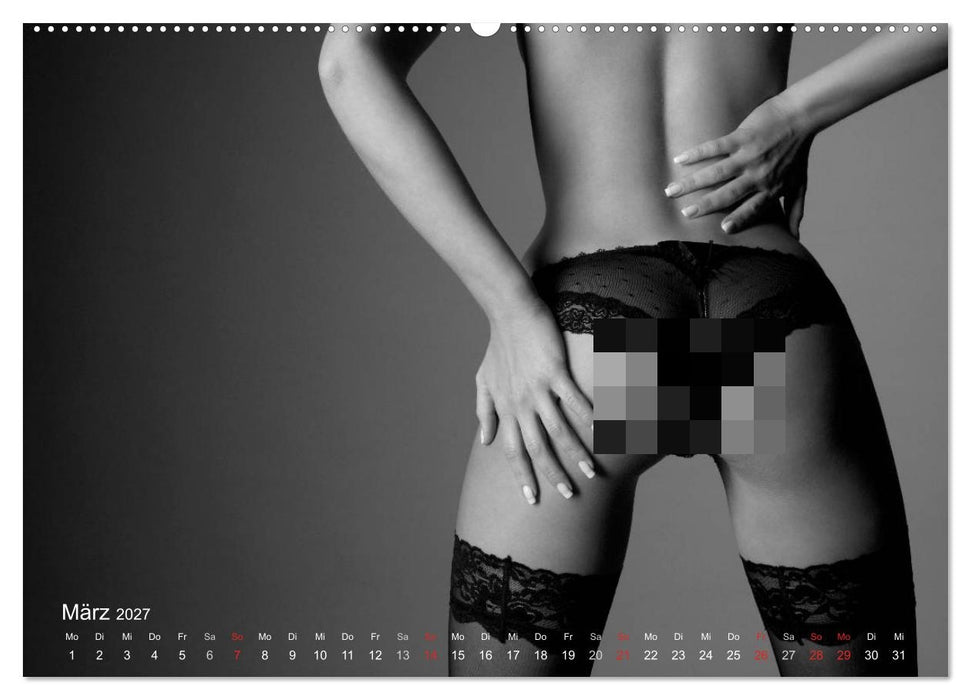 Erotischer Fingerabdruck - Besondere Hautmerkmale (CALVENDO Wandkalender 2027)