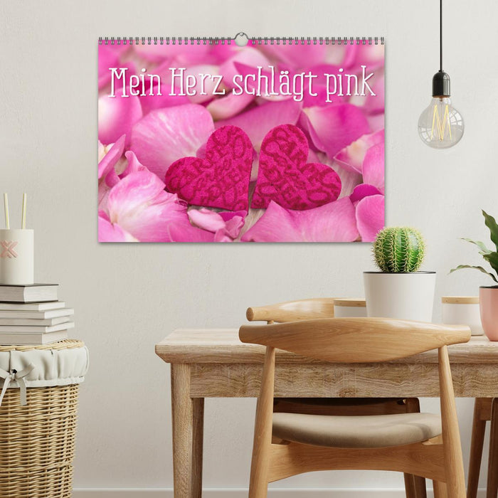 Mein Herz schlägt pink (CALVENDO Wandkalender 2027)
