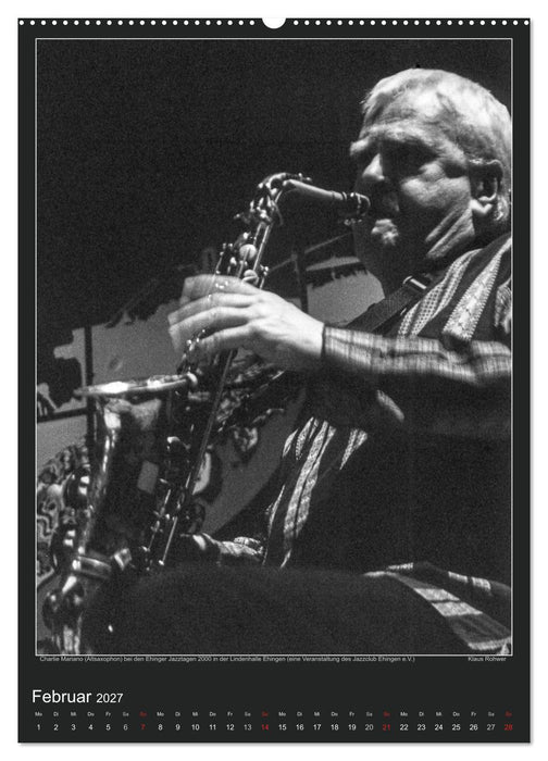 Jazz Moments (CALVENDO Premium Wandkalender 2027)