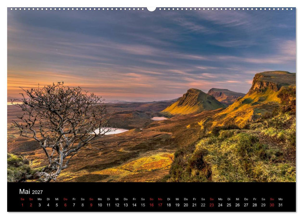 Schottland - Scotland - Alba (CALVENDO Premium Wandkalender 2027)
