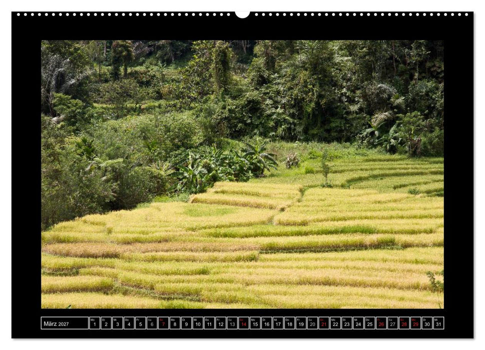 Sumatra – Architektur und Landschaft (CALVENDO Wandkalender 2027)