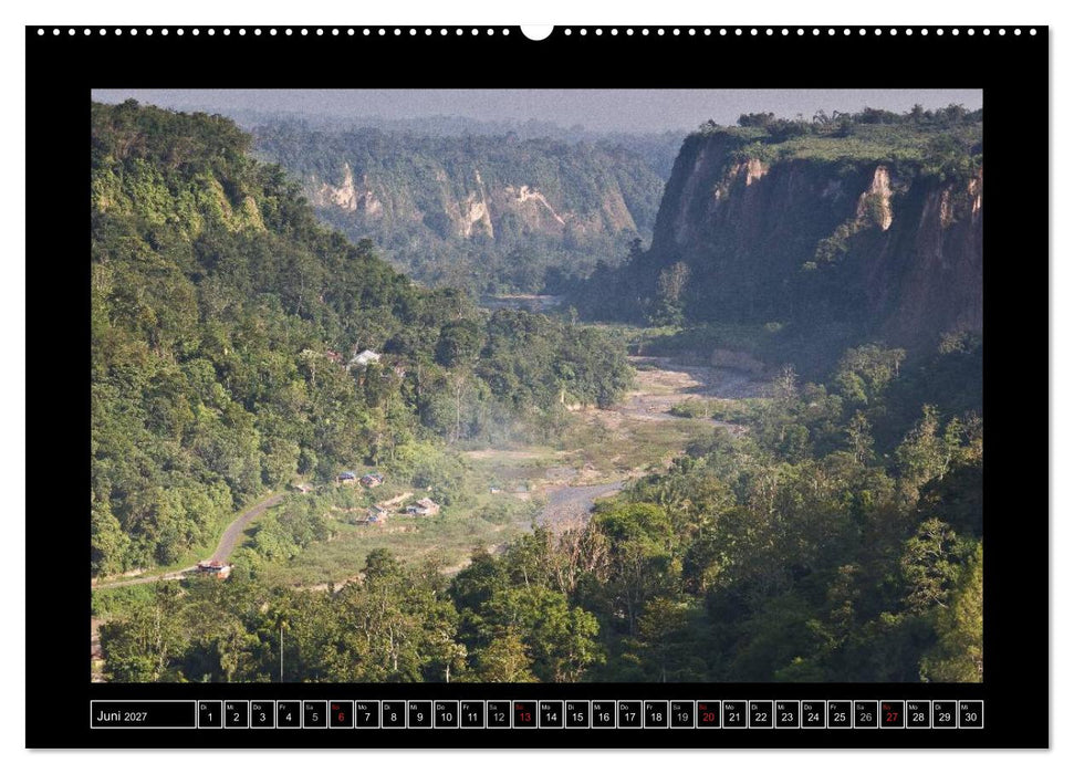 Sumatra – Architektur und Landschaft (CALVENDO Wandkalender 2027)