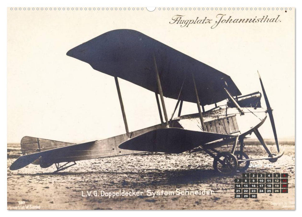 Doppeldecker entdeckt auf historischen Postkarten (CALVENDO Wandkalender 2027)