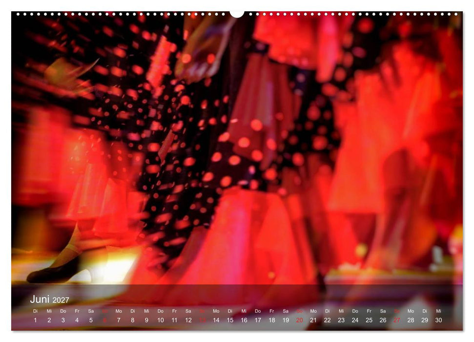 Flamenco - Tanz der Leidenschaft (CALVENDO Wandkalender 2027)