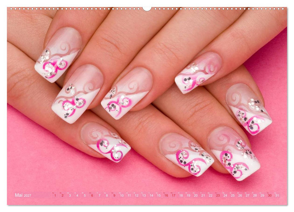 Vergängliche Kunst - Nailart Episode 2 (CALVENDO Wandkalender 2027)