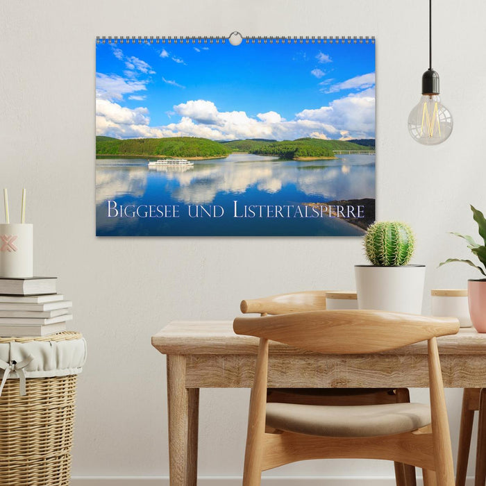 Biggesee und Listertalsperre (CALVENDO Wandkalender 2027)